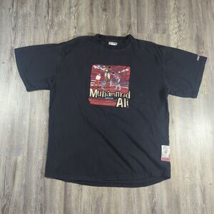 VINTAGE Fubu Platinum Muhammed Ali Shirt Adult XL Embroidered Graphic Tee